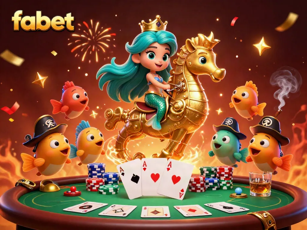 Experience the thrilling pokies and gaming action at fabet with dynamic casino-themed gaming illustration.
