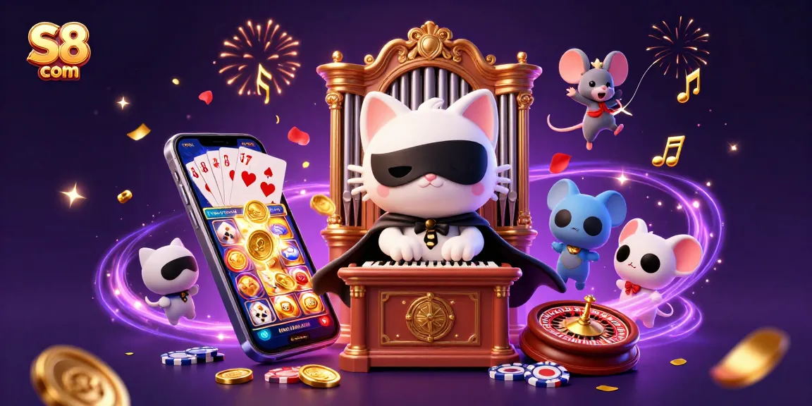 Engage with thrilling games at S8 com featuring vibrant 3D casino characters and action.