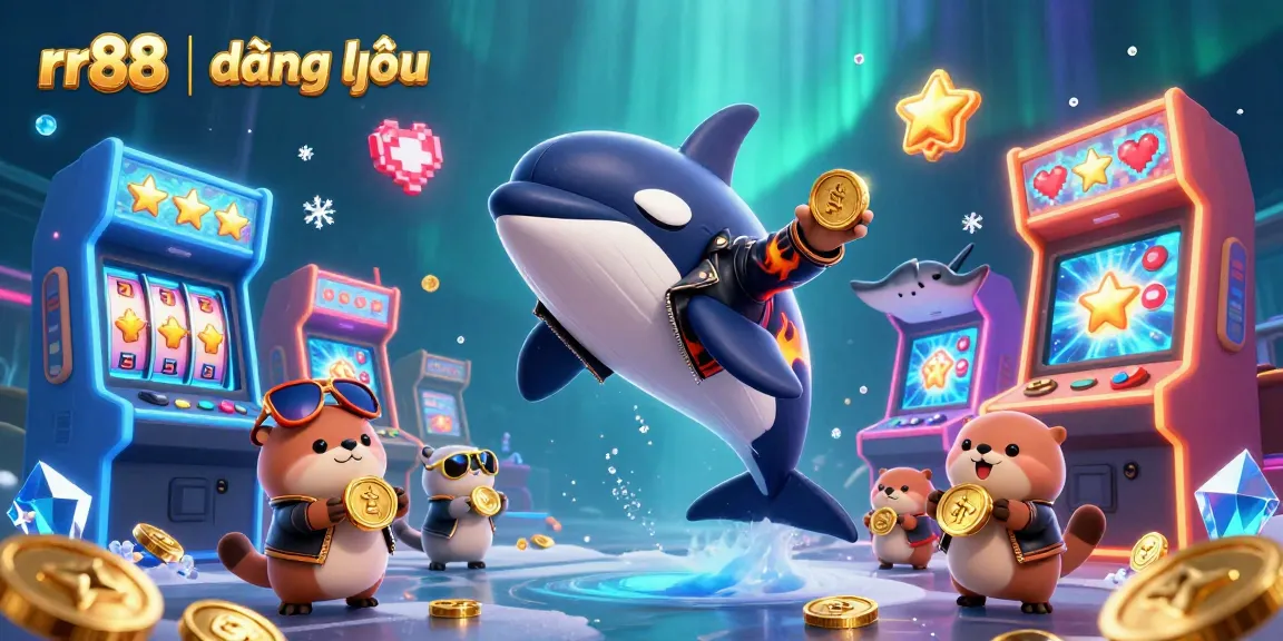 Experience thrills at rr88 | đăng nhập with vibrant characters playing games and winning coins
