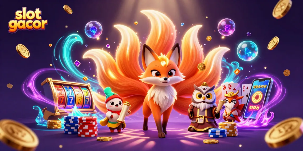 Experience the thrill of spinning winning combinations in slot gacor with colorful animated characters.