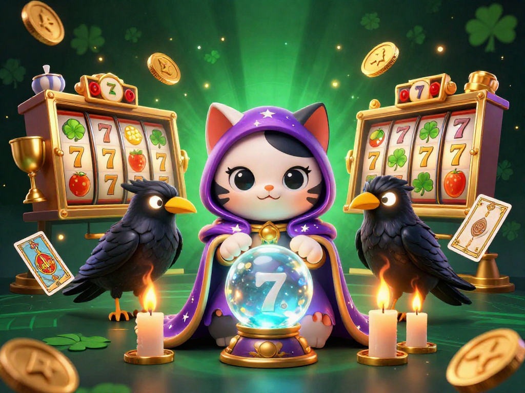 Experience the thrill of go88 jackpots with dynamic slots and animated mystical characters in a vibrant 3D scene.